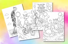 Dr. Seuss Coloring Pages (Free Printable PDF!)