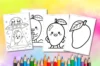 Free Printable Mango Coloring Pages for Kids