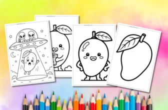 Free Printable Mango Coloring Pages for Kids