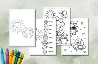 Free Sun Coloring Pages (PDF Printables for Kids)