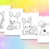 Printable Banana Coloring Pages