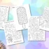Bubble Letter I Printable (Free!)