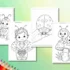 Ice Cream Coloring Pages